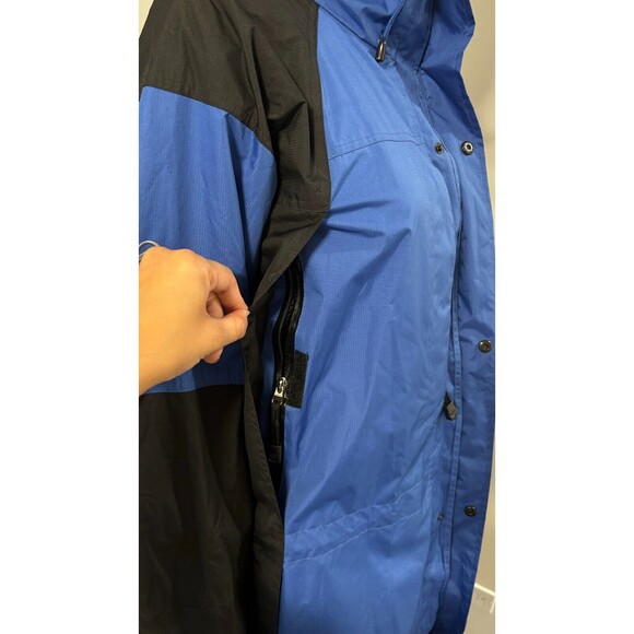 NORTH FACE Blue Black Summit Series Goretex XCR Snow Winter Jacket M's Large - Picture 8 of 10